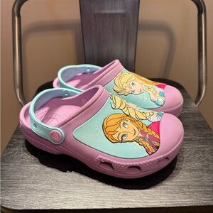 Frozen Crocs - Elsa and Anna Size J1 (big kids)